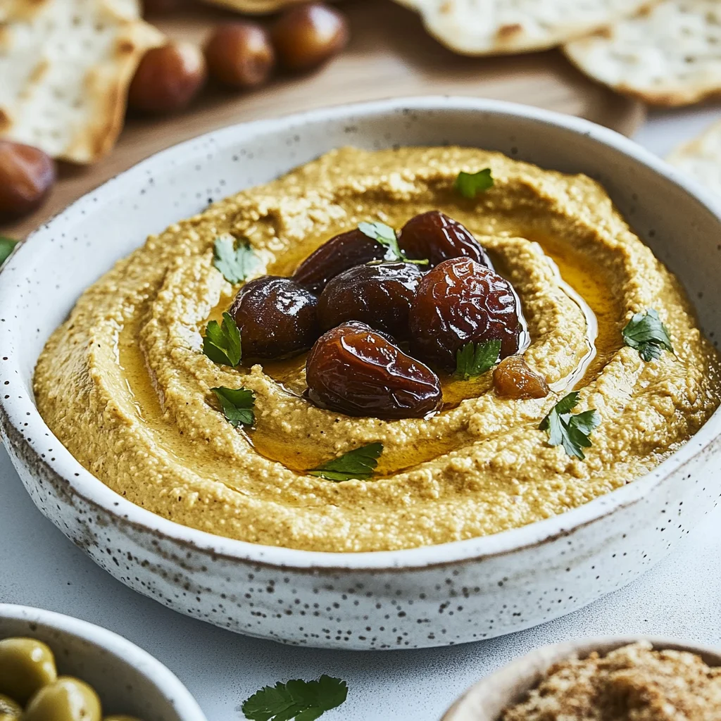 Dattel-Curry-Dip