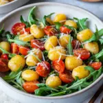 Gnocchi Salat mit Pesto