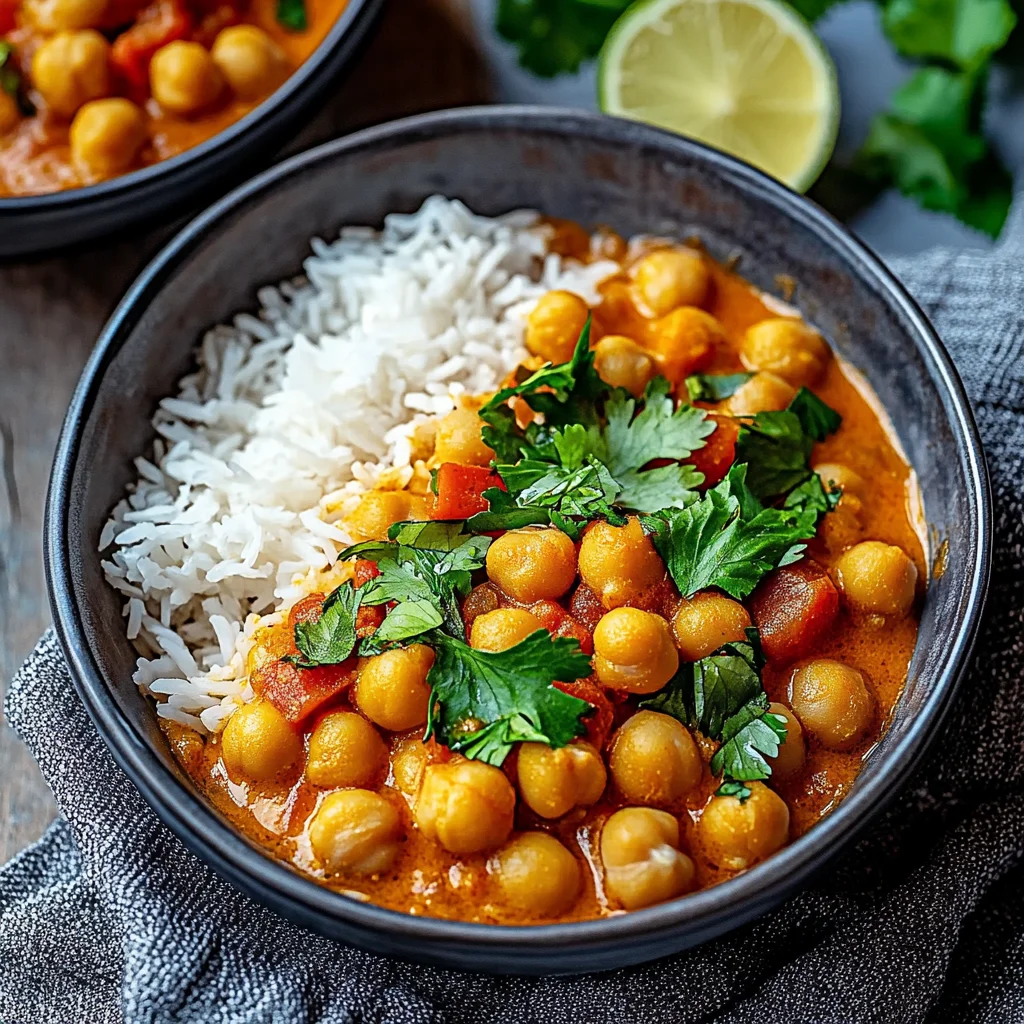 Kichererbsen-Curry
