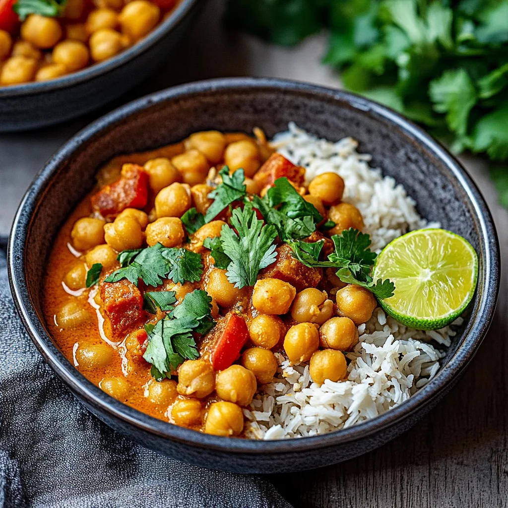 Kichererbsen-Curry