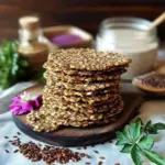 Leinsamen-Cracker