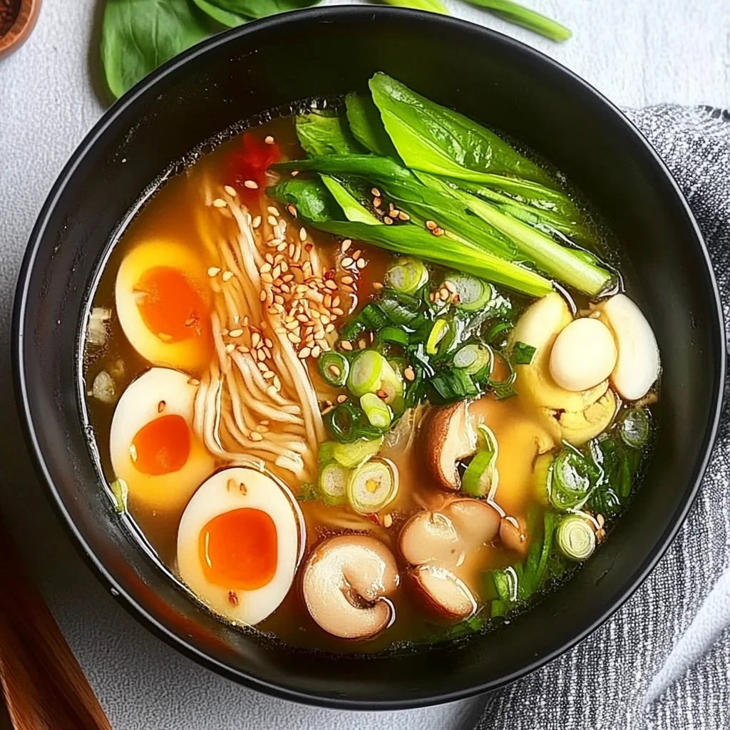 Ramen Rezept / Ramen Suppe / Japanische Nudelsuppe