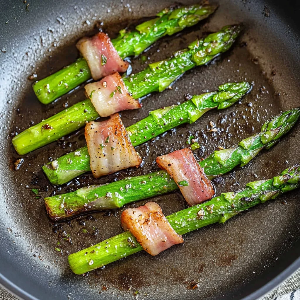 Grüner Spargel Rezept - in Pfanne gebraten (zwei Varianten)