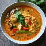 Hähnchen Curry Suppe