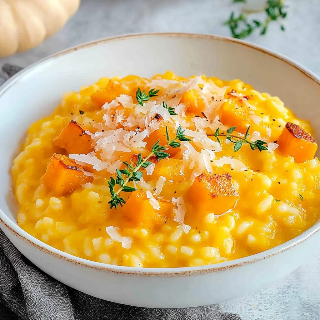 Kürbisrisotto