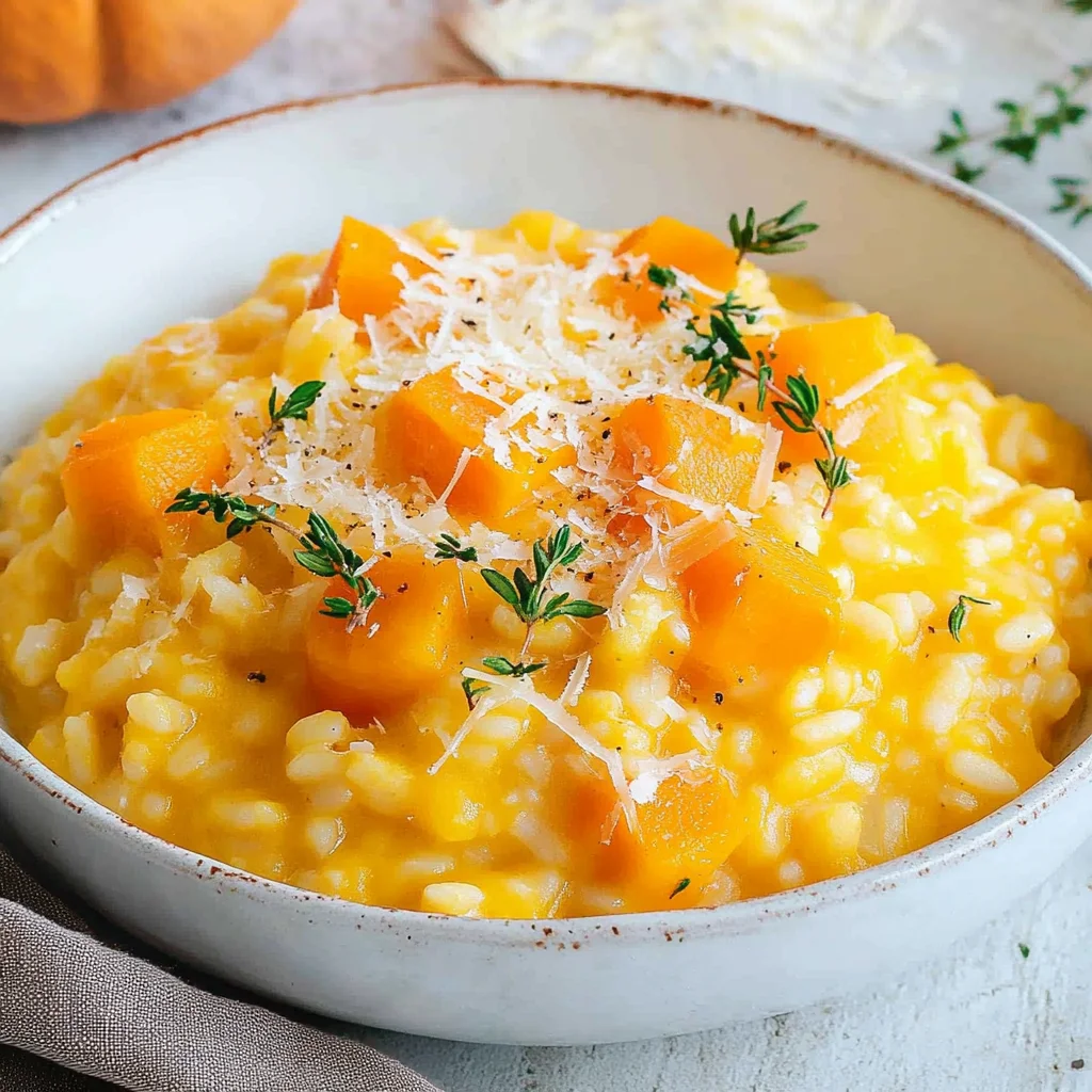 Kürbisrisotto