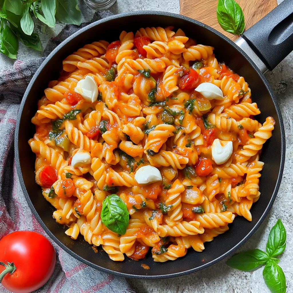 One Pot Pasta vegetarisch
