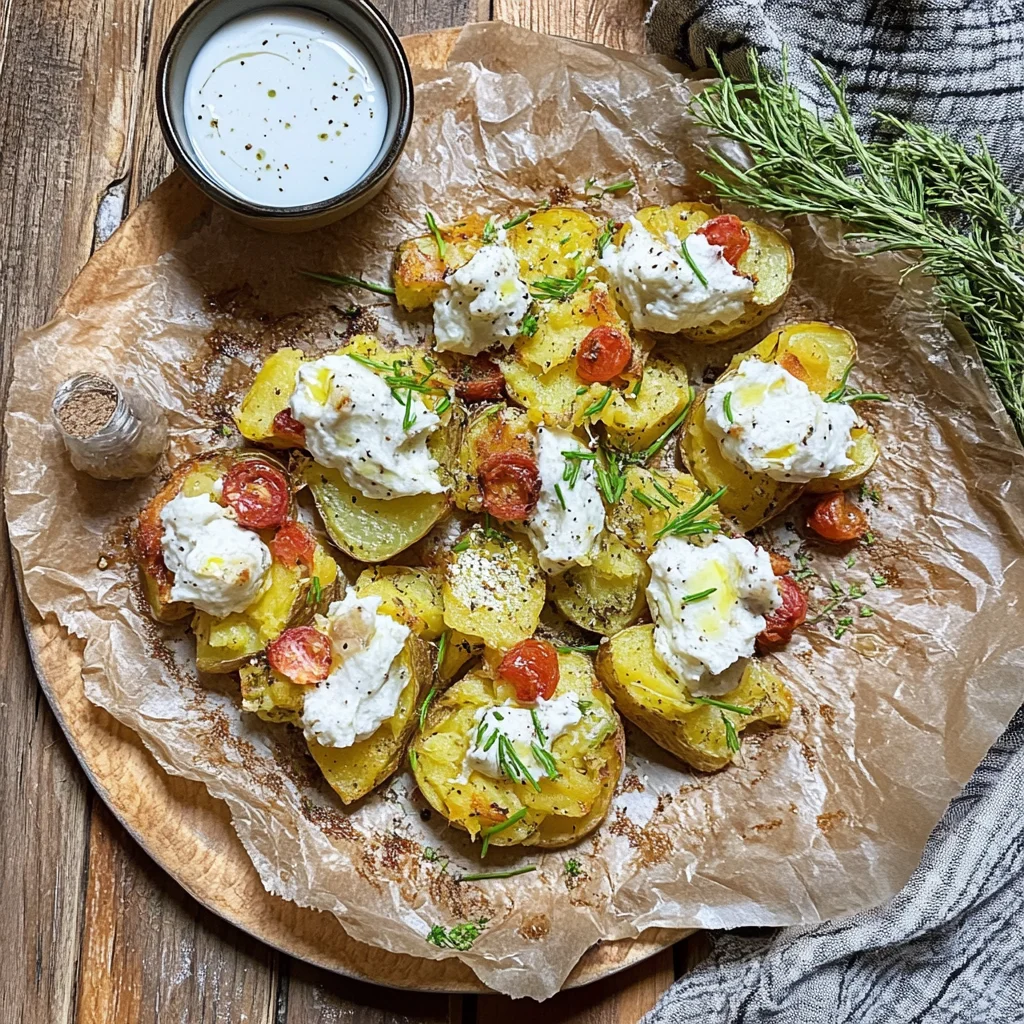 Quetschkartoffeln im Flammkuchenstyle