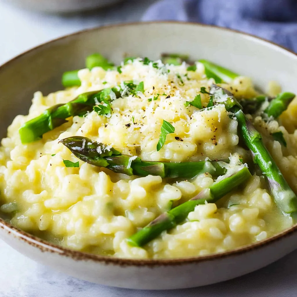 Spargelrisotto