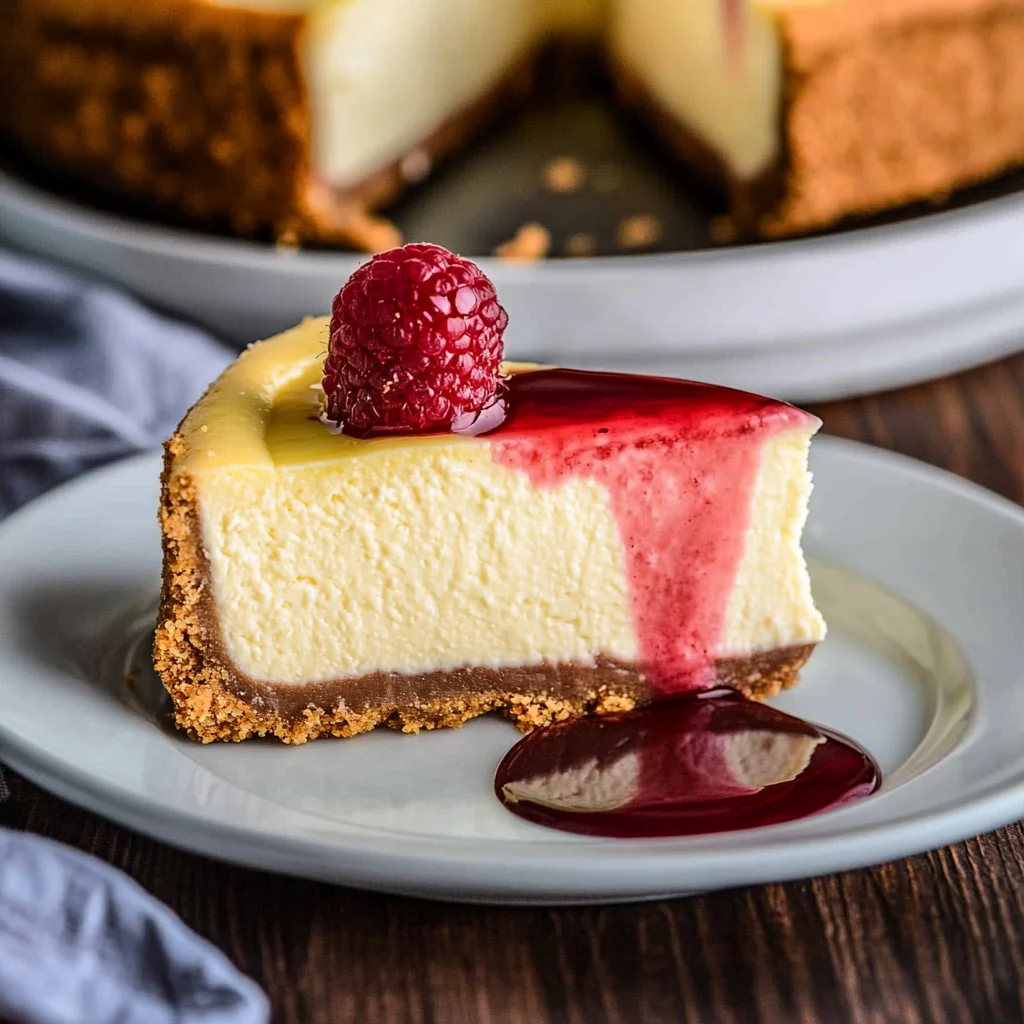 Weltbester Käsekuchen mit Keksboden - cremig & schnell