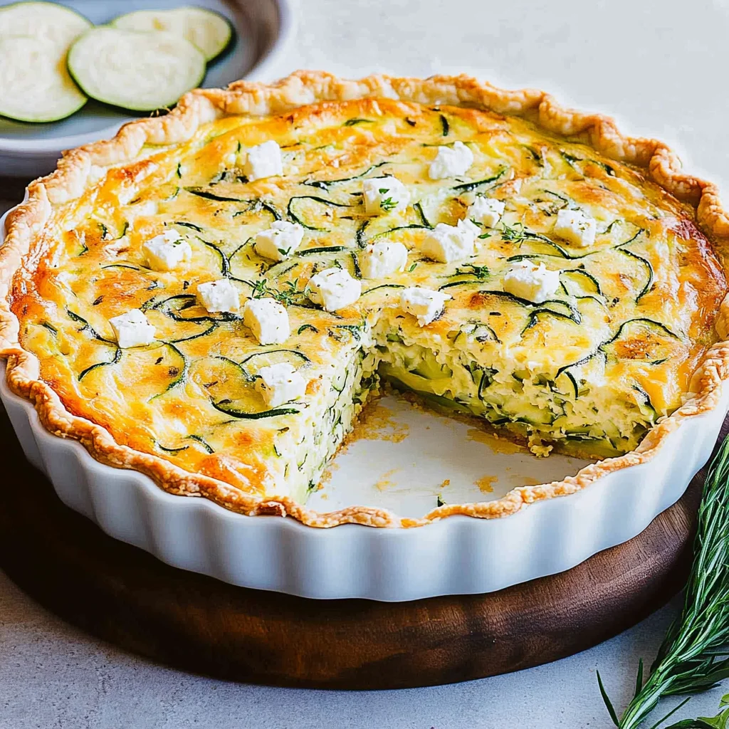 Zucchini-Quiche