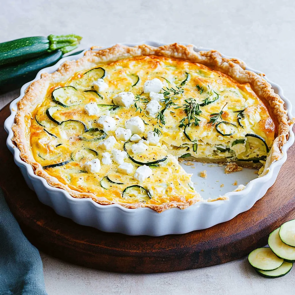 Zucchini-Quiche